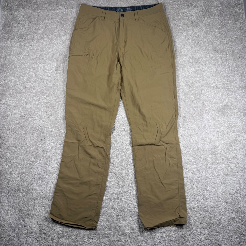 Mountain Hardwear Mens AP Scrambler Pants Tan Khaki Hiking Climbing 31x32